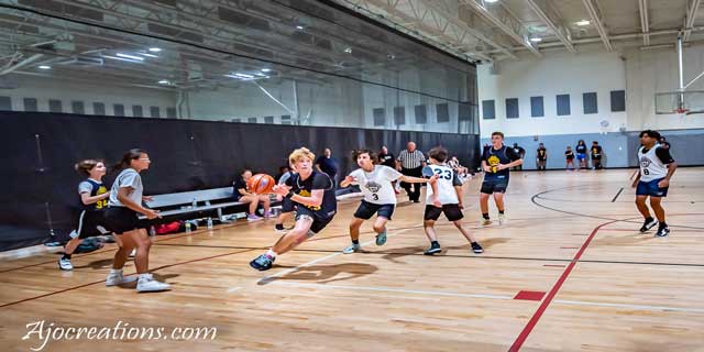 Basketball Action Image
